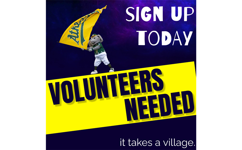 Volunteers needed - sign up today!